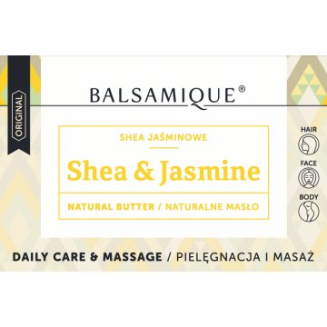 Balsamique Shea jaśminowe masło do ciała i masażu 450g
