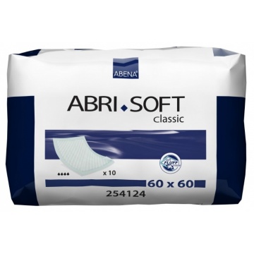 Abena Abri Soft Classic 60x60cm podkład higieniczny do łóżka z pulpą celulozową