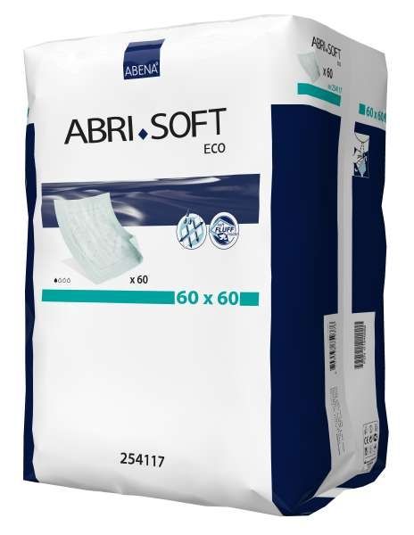 Abena Abri Soft Eco 60x60cm podkład higieniczny do łóżka z pulpą celulozową