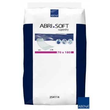 Abena Abri Soft Superdry z zakładkami 70x180 cm