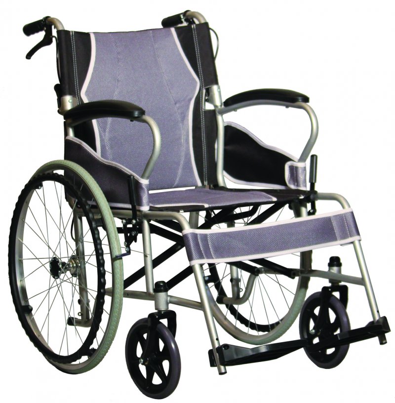 Antar wózek inwalidzki stalowy, ultralekki AT52301