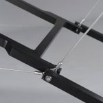 Aveno Life Luna Light składany stół do masażu aluminium + pokrowiec 64
