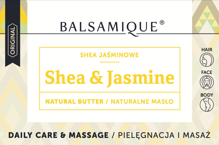Balsamique Shea jaśminowe masło do ciała i masażu 450g