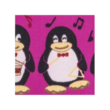BB Tape różowy i pingwin plastry kinesiotaping dla dzieci