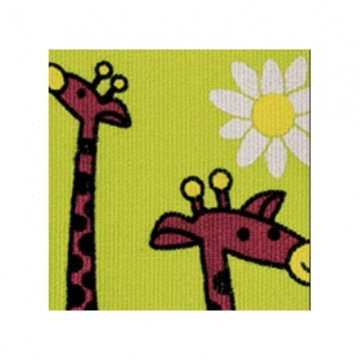 BB Tape zielony z żyrafą plastry kinesiotaping dla dzieci