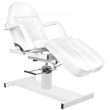 Fotel kosmetyczny A-210D biały z kołyską