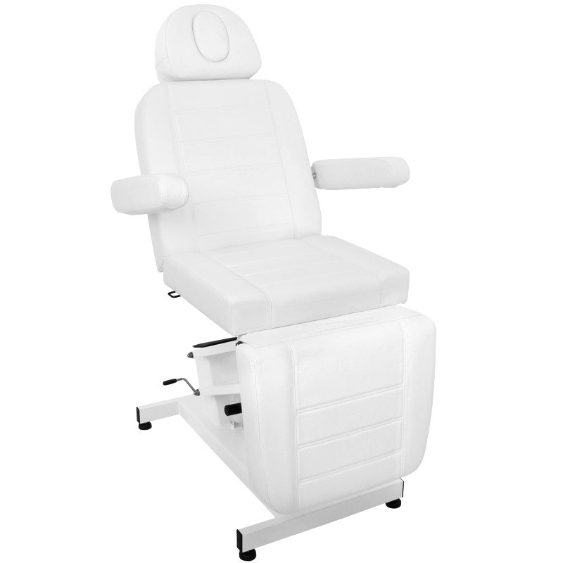 Fotel kosmetyczny AZZURRO 705 elektryczny biały