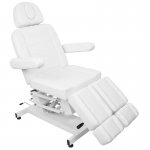 Fotel kosmetyczny AZZURRO 706 elektryczny biały