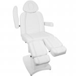 Fotel kosmetyczny AZZURRO 708AS PEDI elektryczny biały
