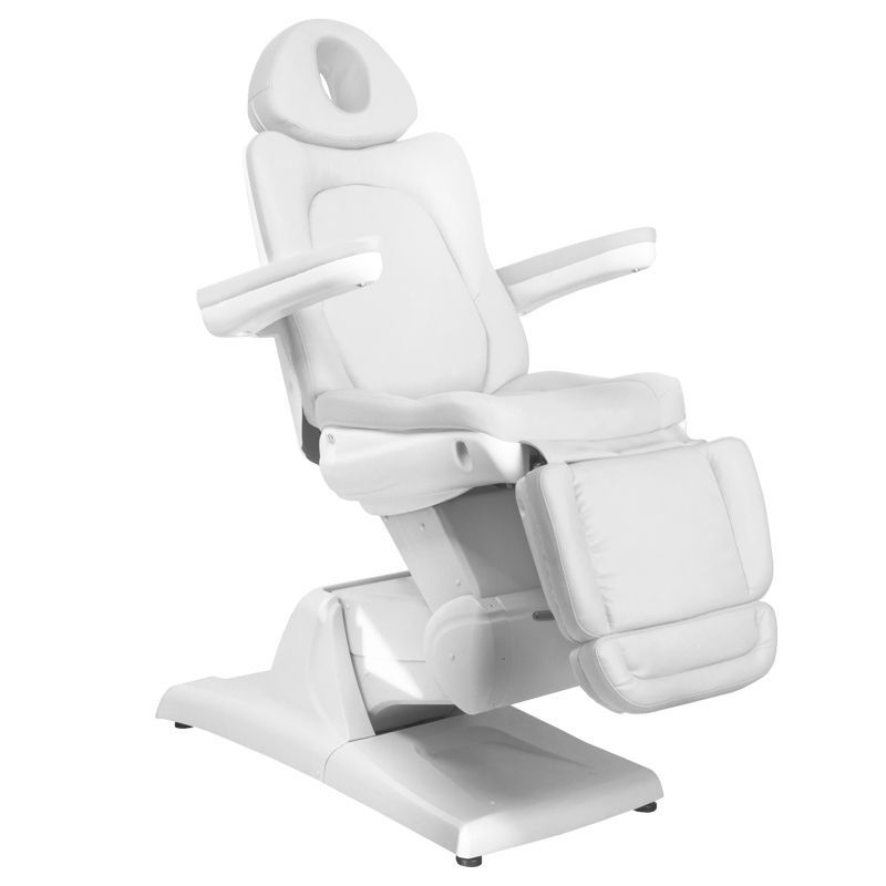 Fotel kosmetyczny AZZURRO 870 elektryczny biały