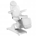 Fotel kosmetyczny AZZURRO 870 elektryczny biały