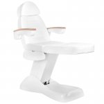 Fotel podologiczny LUX elektryczny biały