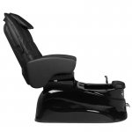 Fotel podologiczny SPA AS-122 czarny z funkcją masażu