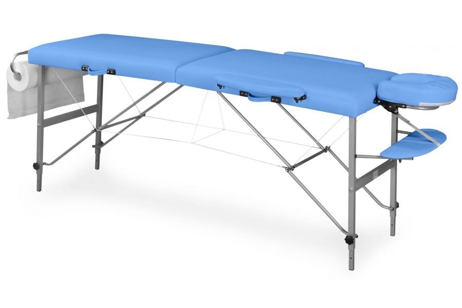 Juventas Doplo aluminium stół do masażu składany 60cm