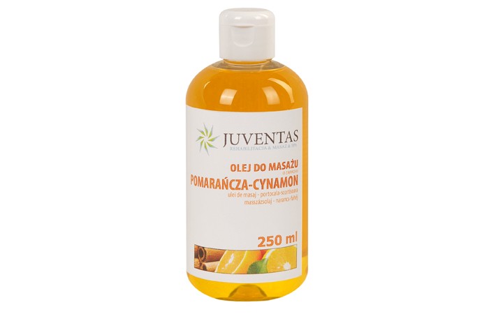 Juventas Relax Line olej oliwka do masażu pomarańcza-cynamon 1000ml