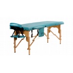 Składany stół łóżko drewniane do masażu z pokrowcem