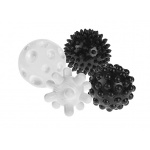 Tullo Piłki sensoryczne czarno-białe 4 sztuki