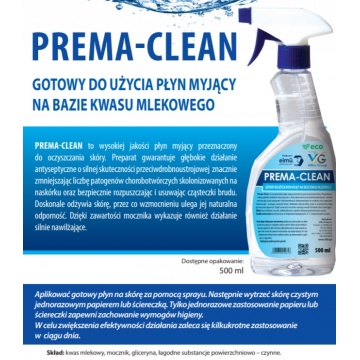 Vittra Prema Clean płyn do dezynfekcji rąk spray 500ml