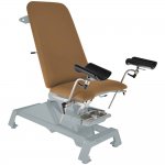 WS-TECH fotel ginekologiczny z elektryczną regulacją wysokości oraz manualną regulacją oparcia i siedziska FG-R01