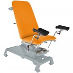 WS-TECH fotel ginekologiczny z elektryczną regulacją wysokości oraz manualną regulacją oparcia i siedziska FG-R01