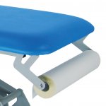 WS-TECH stacjonarny stół do masażu i rehabilitacji z elektryczną regulacją wysokości łamany do pozycji Pivota, fotela oraz Trendelenburga i Anty-Trendelenburga SS-E06