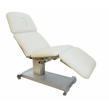 WS-TECH stacjonarny stół do masażu i rehabilitacji z elektryczną regulacją wysokości i z 4 częściowym blatem SK-06