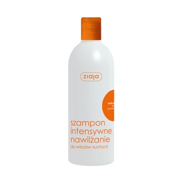 Ziaja intensywna pielęgnacja włosów szampon intensywne nawilżanie kiełki pszenicy 400ml