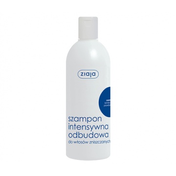 Ziaja intensywna pielęgnacja włosów szampon intensywna odbudowa ceramidy 400ml