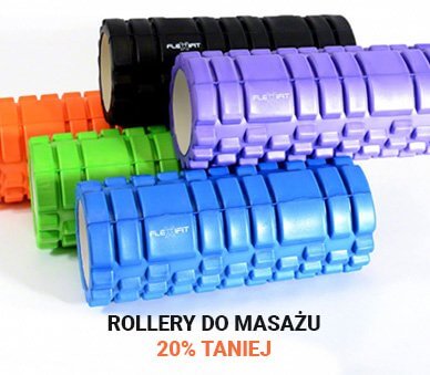 Rollery: Rollery do masażu 20% taniej